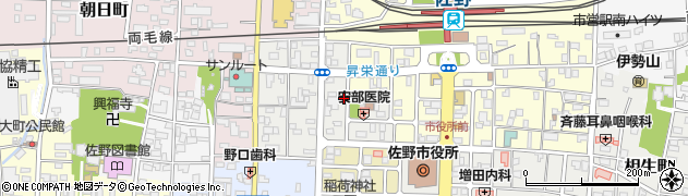 栃木県佐野市伊賀町52周辺の地図