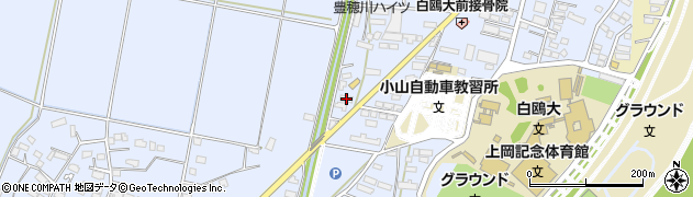栃木県小山市大行寺976周辺の地図