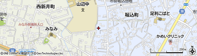 栃木県足利市堀込町3059周辺の地図