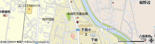 茨城県筑西市甲613周辺の地図