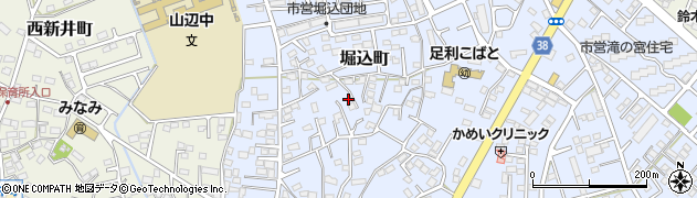 栃木県足利市堀込町2994周辺の地図