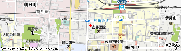 栃木県佐野市伊賀町69周辺の地図