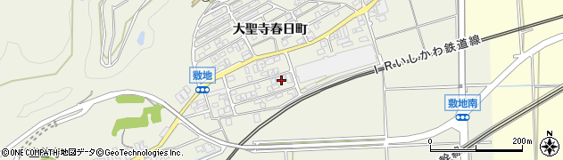 石川県加賀市大聖寺敷地（ト）周辺の地図