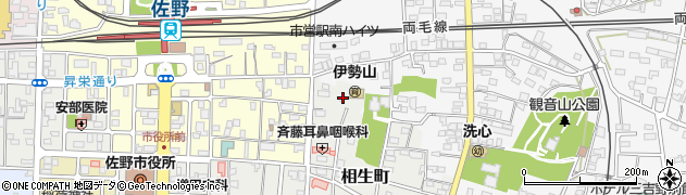 伊勢山神社周辺の地図