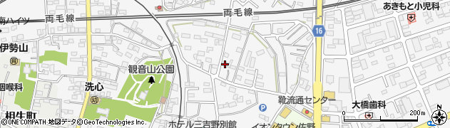 栃木県佐野市富岡町288周辺の地図