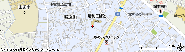 栃木県足利市堀込町2976周辺の地図