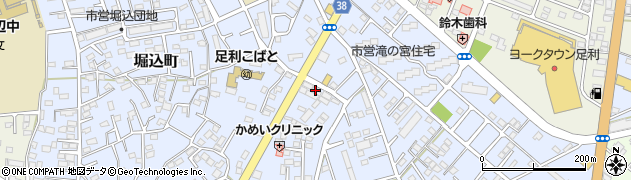 栃木県足利市堀込町2778周辺の地図