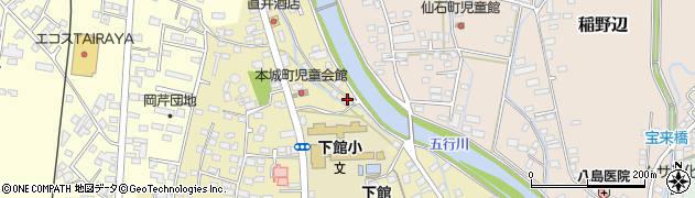 茨城県筑西市甲564周辺の地図