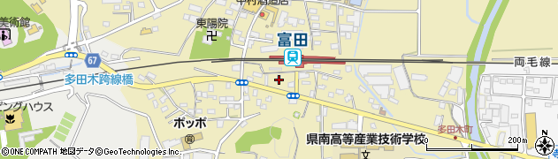 栃木県足利市多田木町53周辺の地図