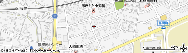 栃木県佐野市富岡町1547周辺の地図