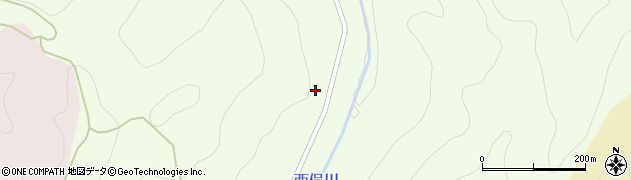 石川県小松市西俣町ハ周辺の地図