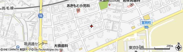 栃木県佐野市富岡町1536周辺の地図
