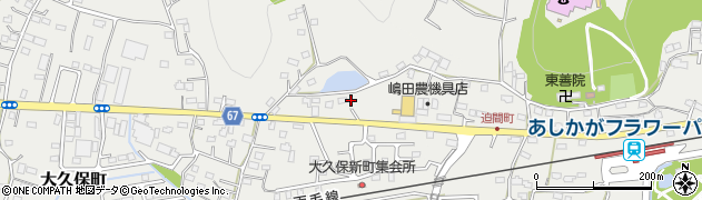 栃木県足利市大久保町1066周辺の地図