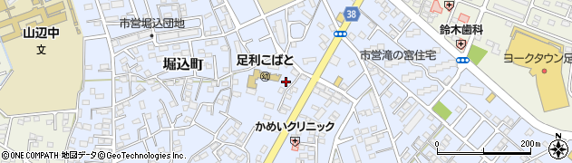 栃木県足利市堀込町2783周辺の地図