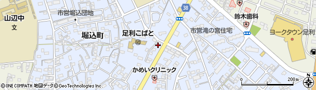 栃木県足利市堀込町2785周辺の地図