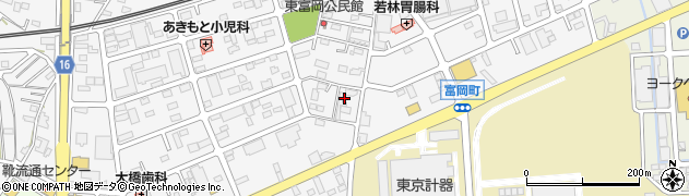 栃木県佐野市富岡町1638周辺の地図