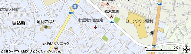 栃木県足利市堀込町2563周辺の地図