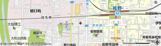 栃木県佐野市伊賀町708周辺の地図