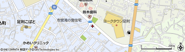 栃木県足利市堀込町2610周辺の地図