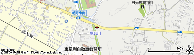 栃木県足利市大久保町778周辺の地図