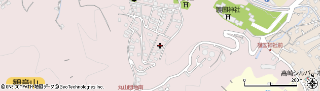 群馬県高崎市乗附町1881周辺の地図