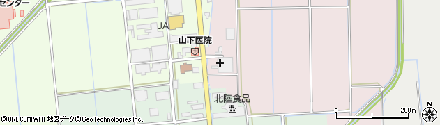 石川県加賀市弓波町（ヨ）周辺の地図