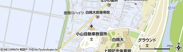 栃木県小山市大行寺1033周辺の地図