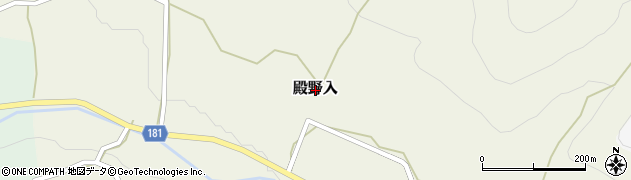 長野県松本市殿野入周辺の地図