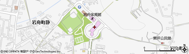 栃木市岩舟文化会館（コスモスホール）周辺の地図