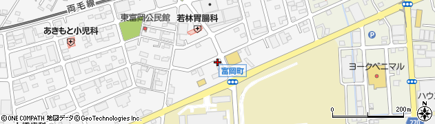 栃木県佐野市富岡町1649周辺の地図