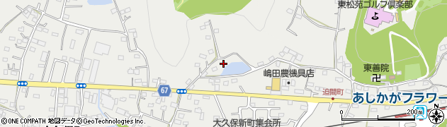 栃木県足利市大久保町1129周辺の地図