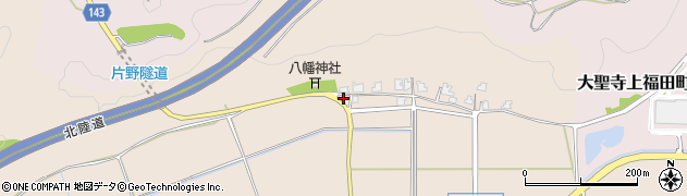 石川県加賀市大聖寺下福田町（ハ）周辺の地図