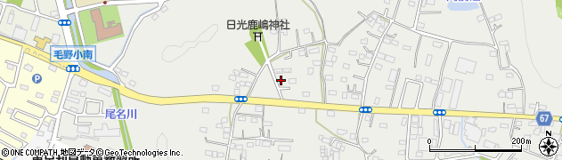 栃木県足利市大久保町1309周辺の地図