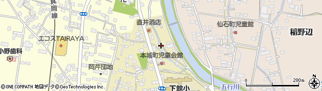 茨城県筑西市甲559周辺の地図