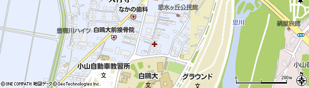 栃木県小山市大行寺1113周辺の地図