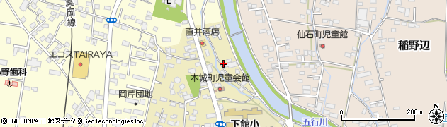 茨城県筑西市甲558周辺の地図
