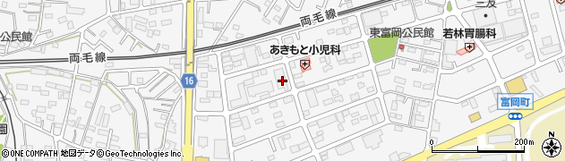 栃木県佐野市富岡町1450周辺の地図
