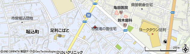 栃木県足利市堀込町2690周辺の地図