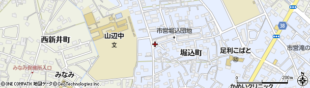 栃木県足利市堀込町2950周辺の地図