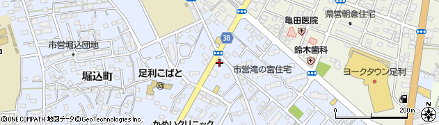 栃木県足利市堀込町2730周辺の地図