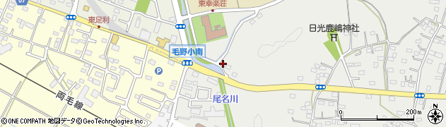 栃木県足利市大久保町1367周辺の地図