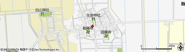 石川県加賀市庄町（ル）周辺の地図