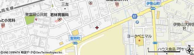 栃木県佐野市富岡町1706周辺の地図