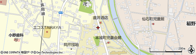 茨城県筑西市甲531周辺の地図