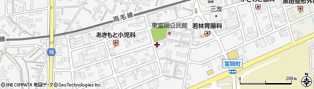 栃木県佐野市富岡町1625周辺の地図