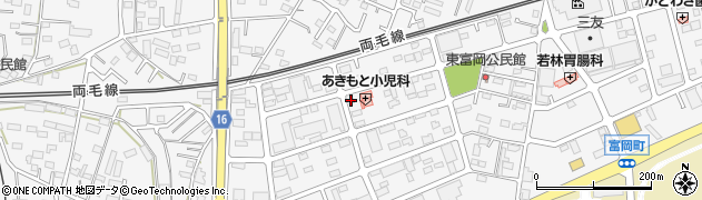 栃木県佐野市富岡町1563周辺の地図