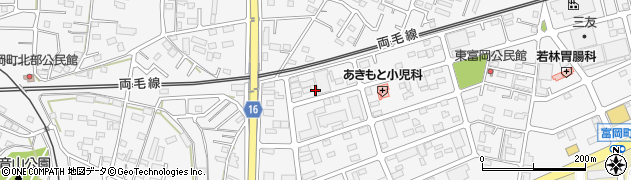 栃木県佐野市富岡町1443周辺の地図