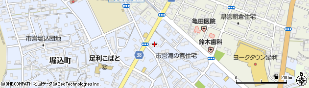 栃木県足利市堀込町2634周辺の地図