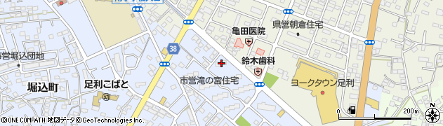 栃木県足利市堀込町2617周辺の地図