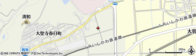 石川県加賀市大聖寺敷地（ヘ）周辺の地図